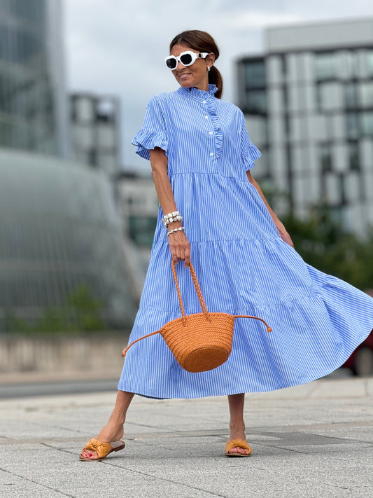 Dress Igone stripes