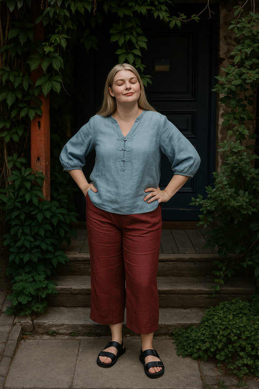 Sarah hørbluse