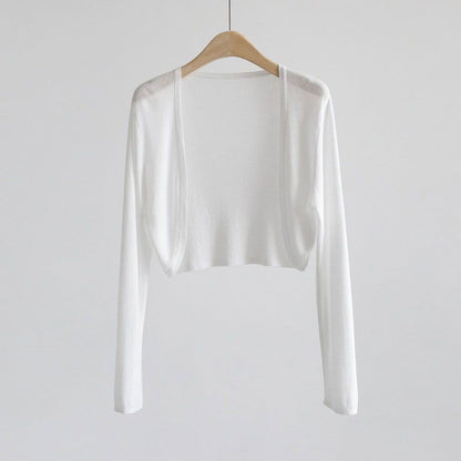 MONICA™ Luxurious Mongolian Wool Cropped Top - Soft & Lightweight Essential
