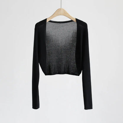 MONICA™ Luxurious Mongolian Wool Cropped Top - Soft & Lightweight Essential