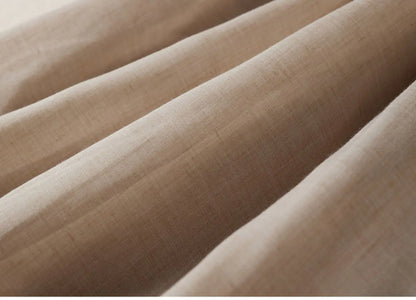 KLARA GOSSAMER LINEN WIDE-LEG BUKSER