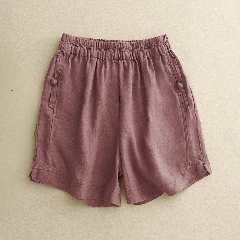 VICKY LINEN SHORTS - Effortless Style & Breathable Comfort