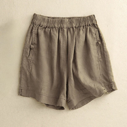 VICKY LINEN SHORTS - Effortless Style & Breathable Comfort