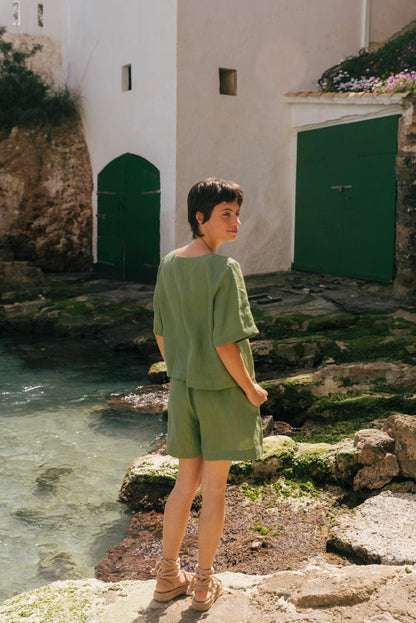 Golda hørshorts