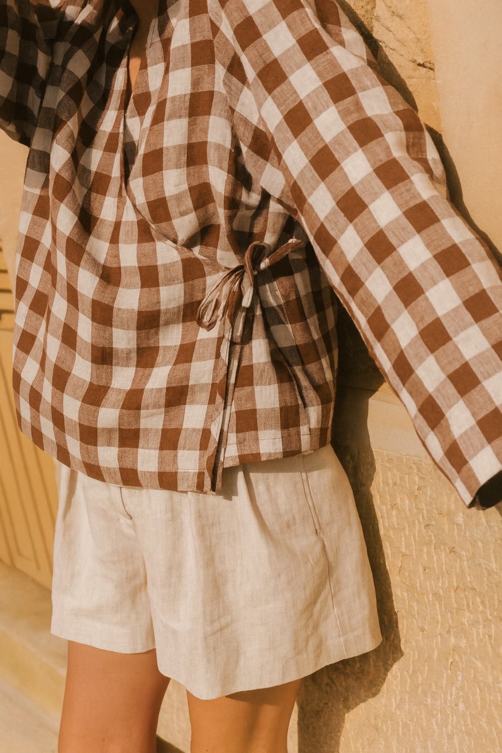 Golda hørshorts