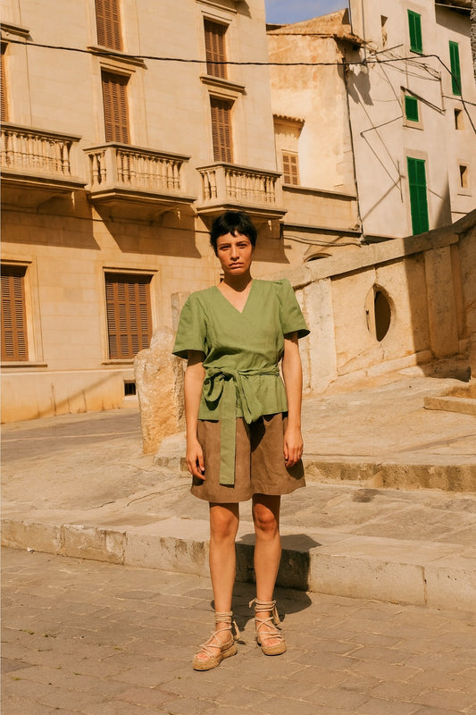 Golda hørshorts