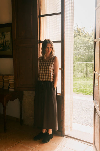 Marva Linnednederdel
